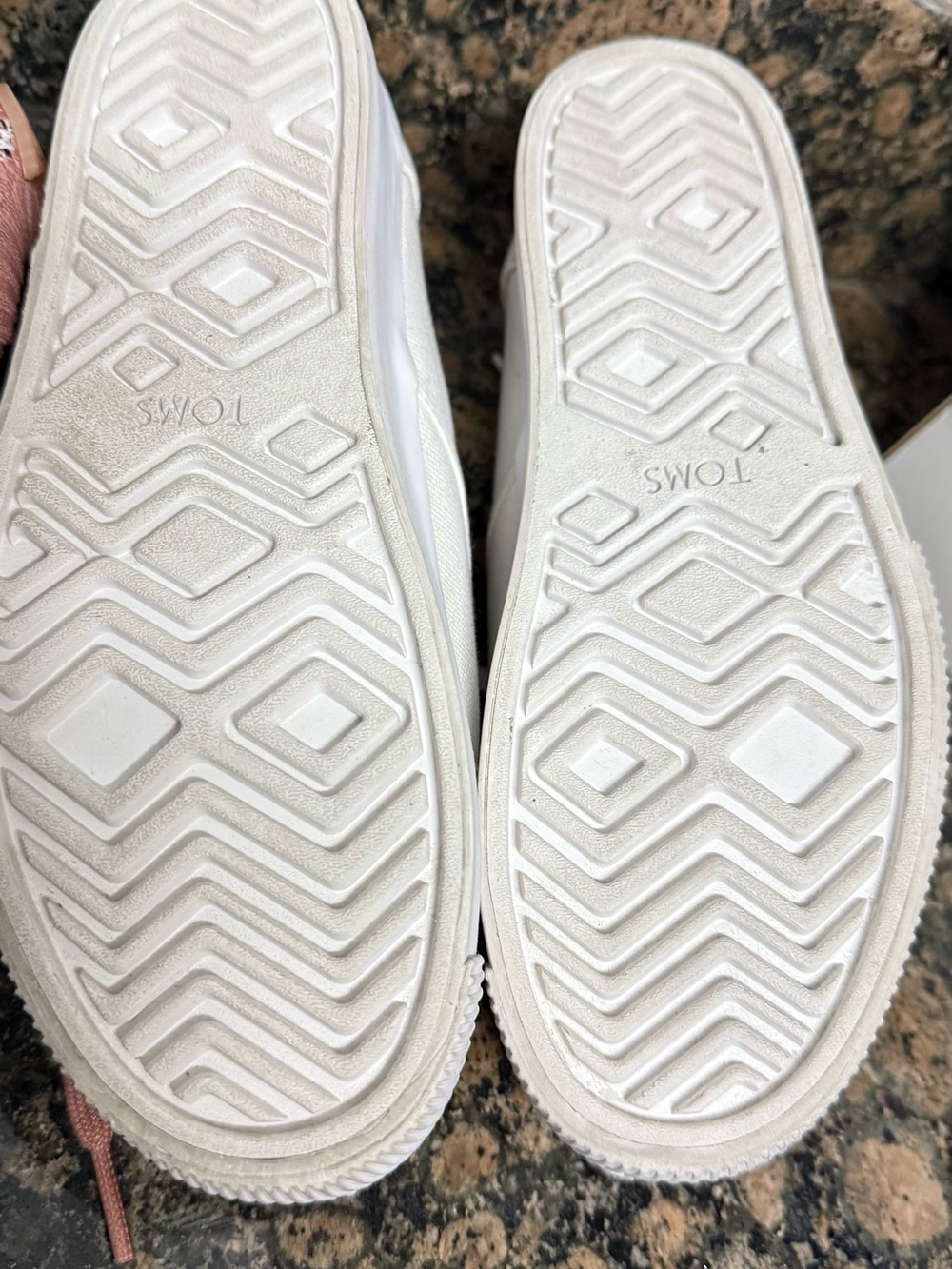 Toms Cream Canvas Sneaker
And Addidas sneaker - Picture 6 of 8